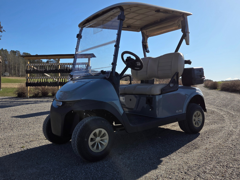 Golfbilar tillåts nu i begränsad omfattning