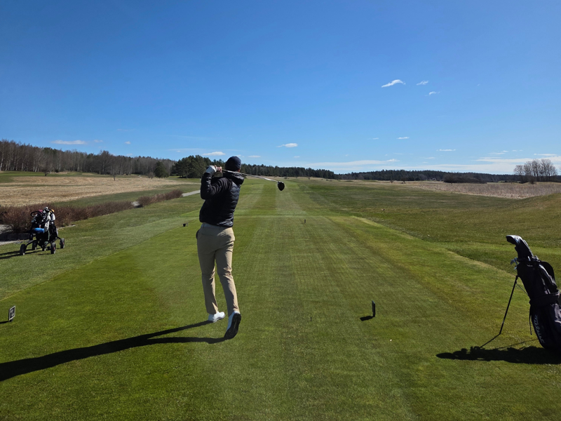 18-hålsbanan öppnar